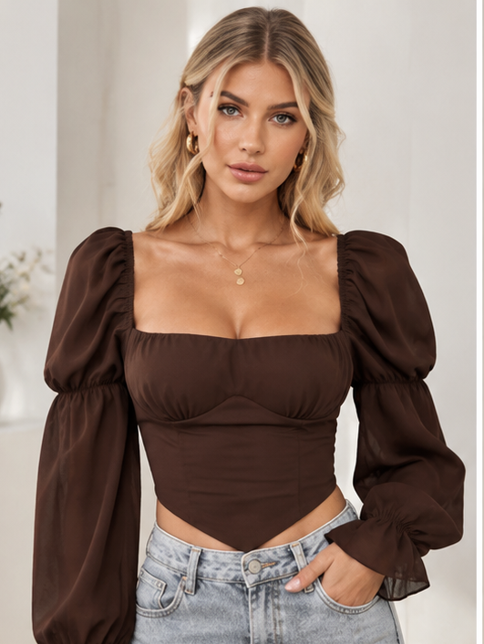 Maglia Manu Brown