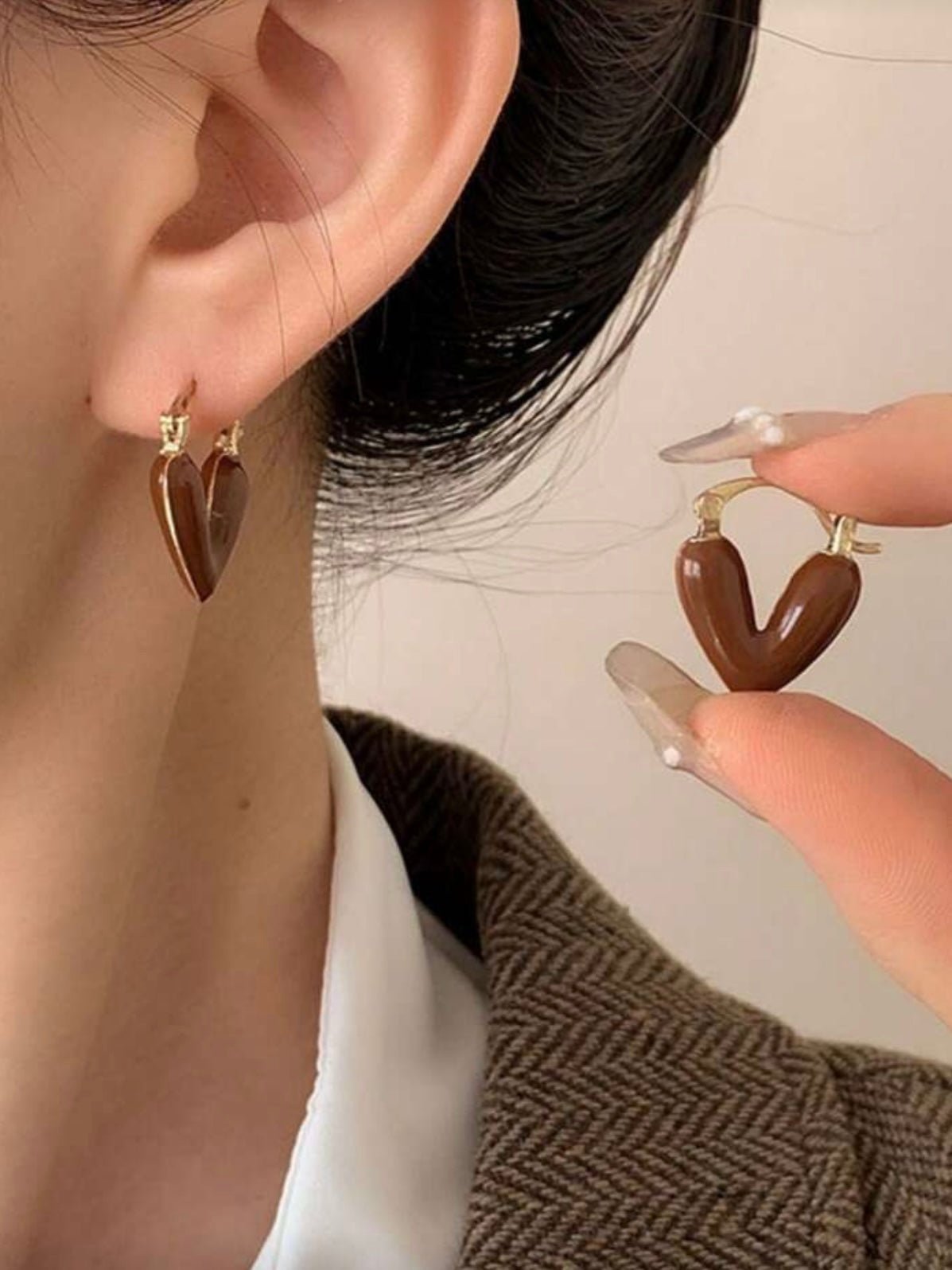 Orecchini Cuoricini - cintura donna - DivaModaMilano