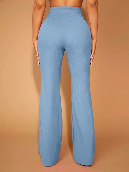 Pantalone Crystal Azzurro - pantalone donna - DivaModaMilano