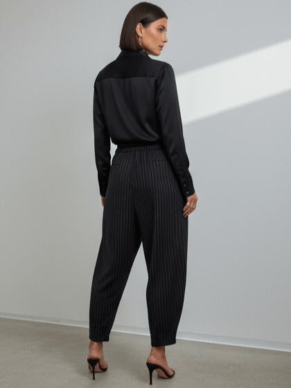 Pantalone Gess Black - pantalone donna - DivaModaMilano