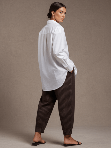 Pantalone Gess Brown - pantalone donna - DivaModaMilano