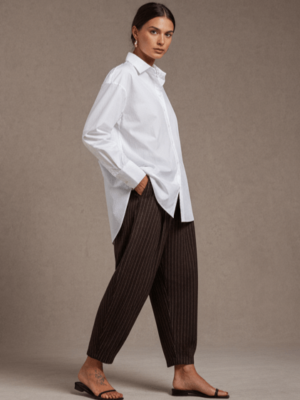 Pantalone Gess Brown - pantalone donna - DivaModaMilano