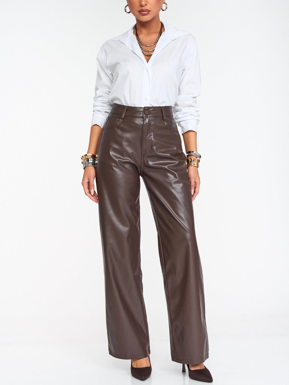 Pantalone Kim Brown - pantalone donna - DivaModaMilano