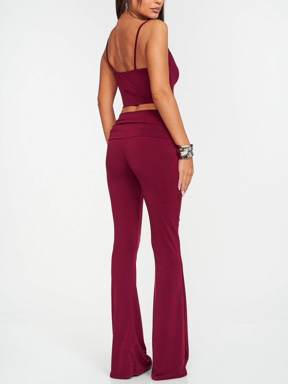 Pantalone Sandy Wine - pantalone donna - DivaModaMilano