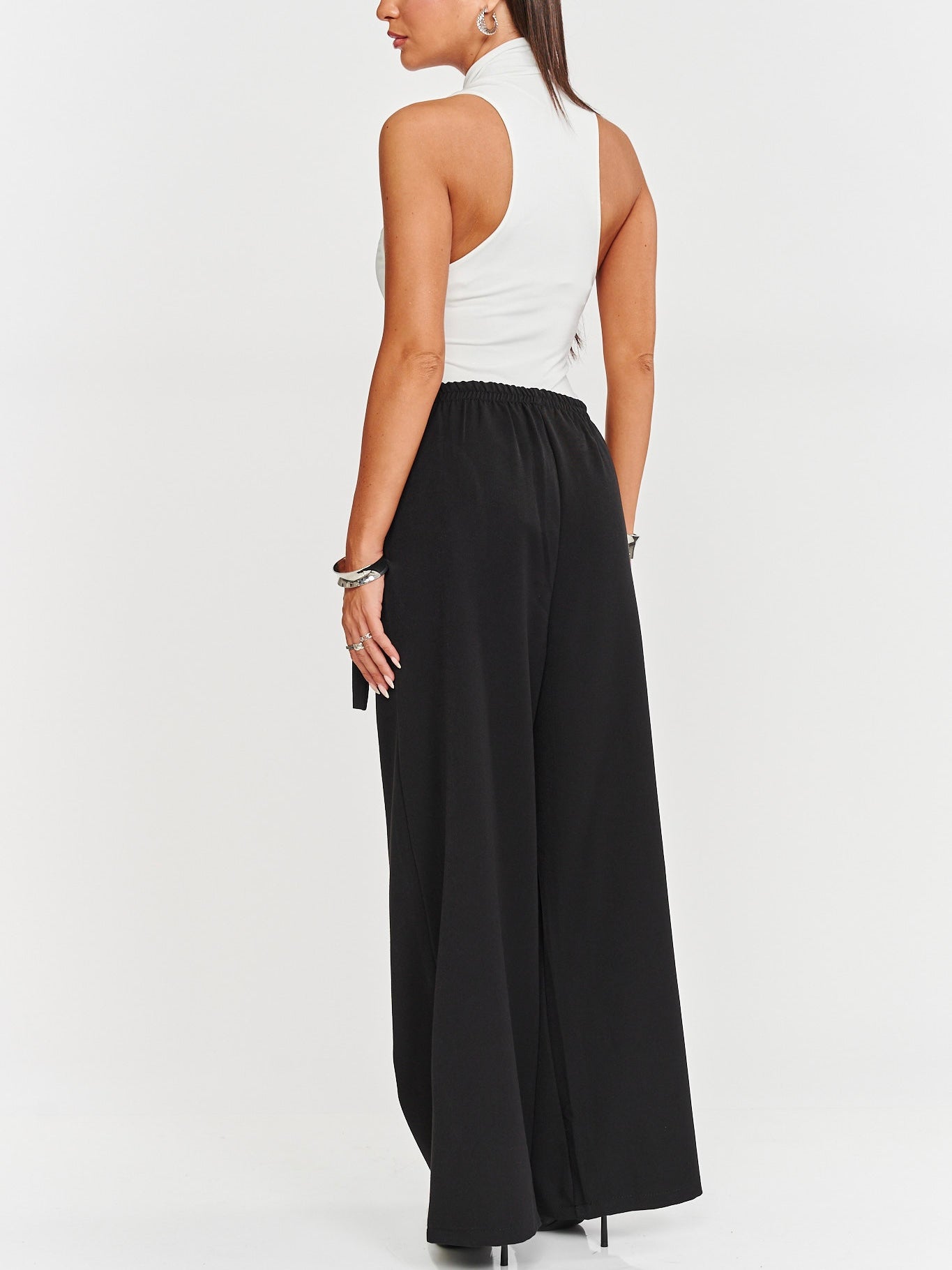 Pantalone Vew Black - pantalone donna - DivaModaMilano