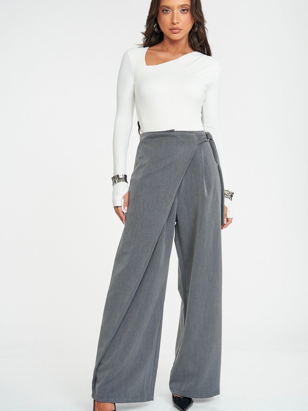 Pantalone Vew Grey - pantalone donna - DivaModaMilano