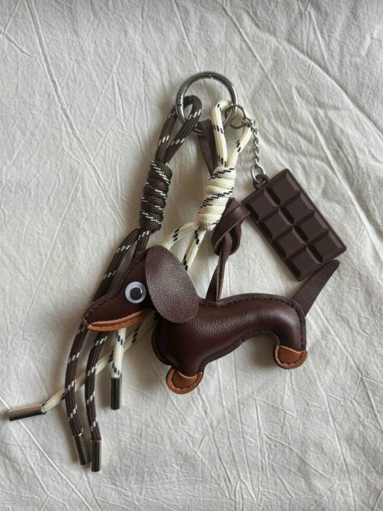 Portachiavi Bassotto - borsa donna - DivaModaMilano