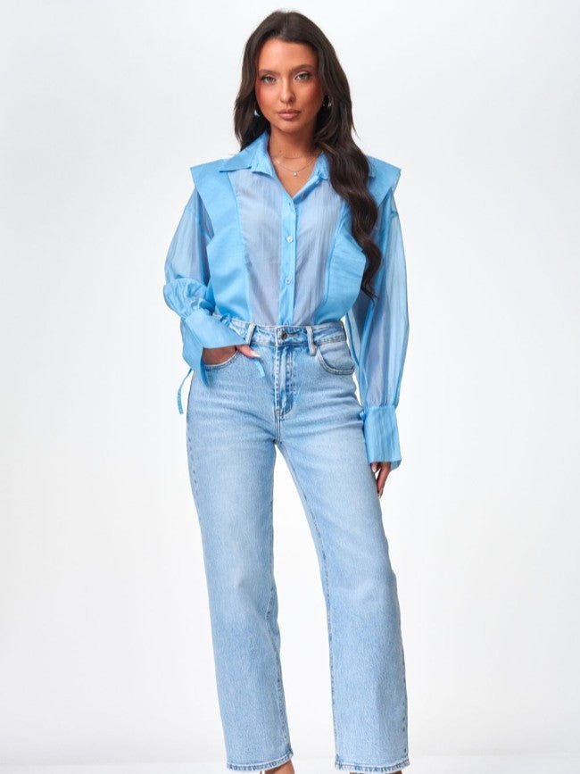 Camicia Honey Blu