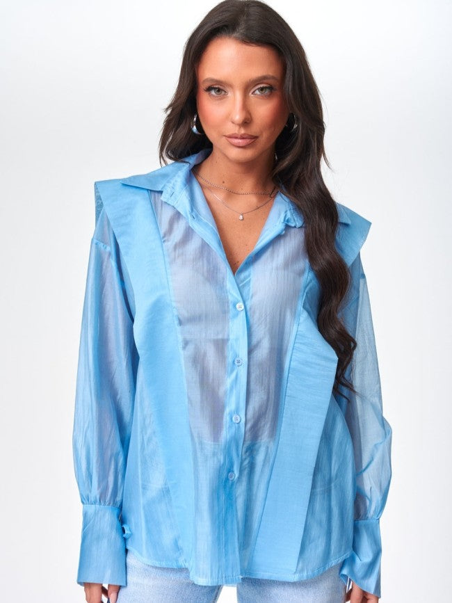 Camicia Honey Blu