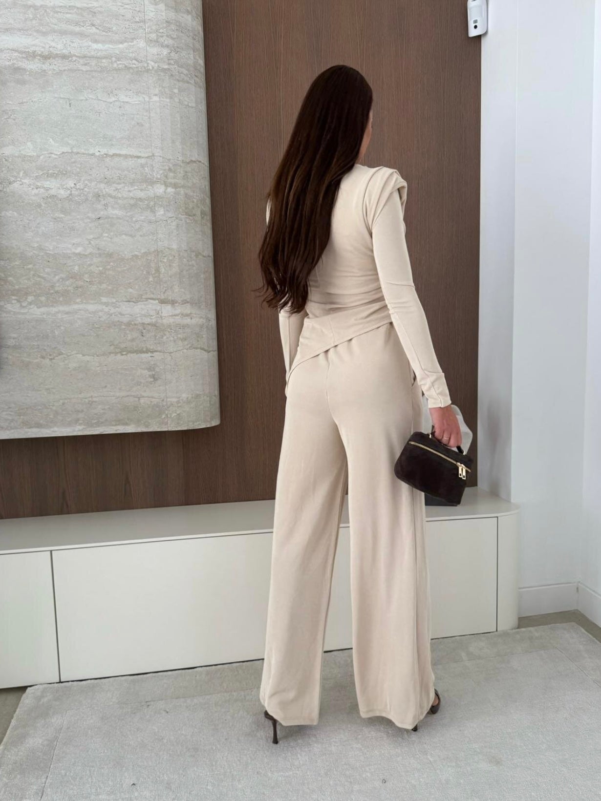 Set Elegant Cream L - abito donna - DivaModaMilano