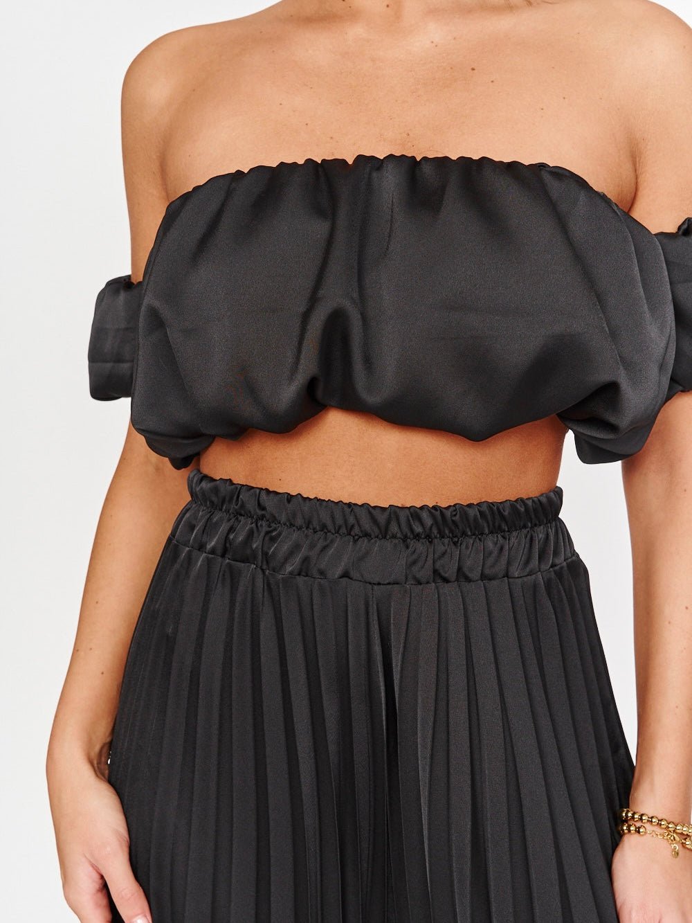 Set Plissè Black - abito donna - DivaModaMilano