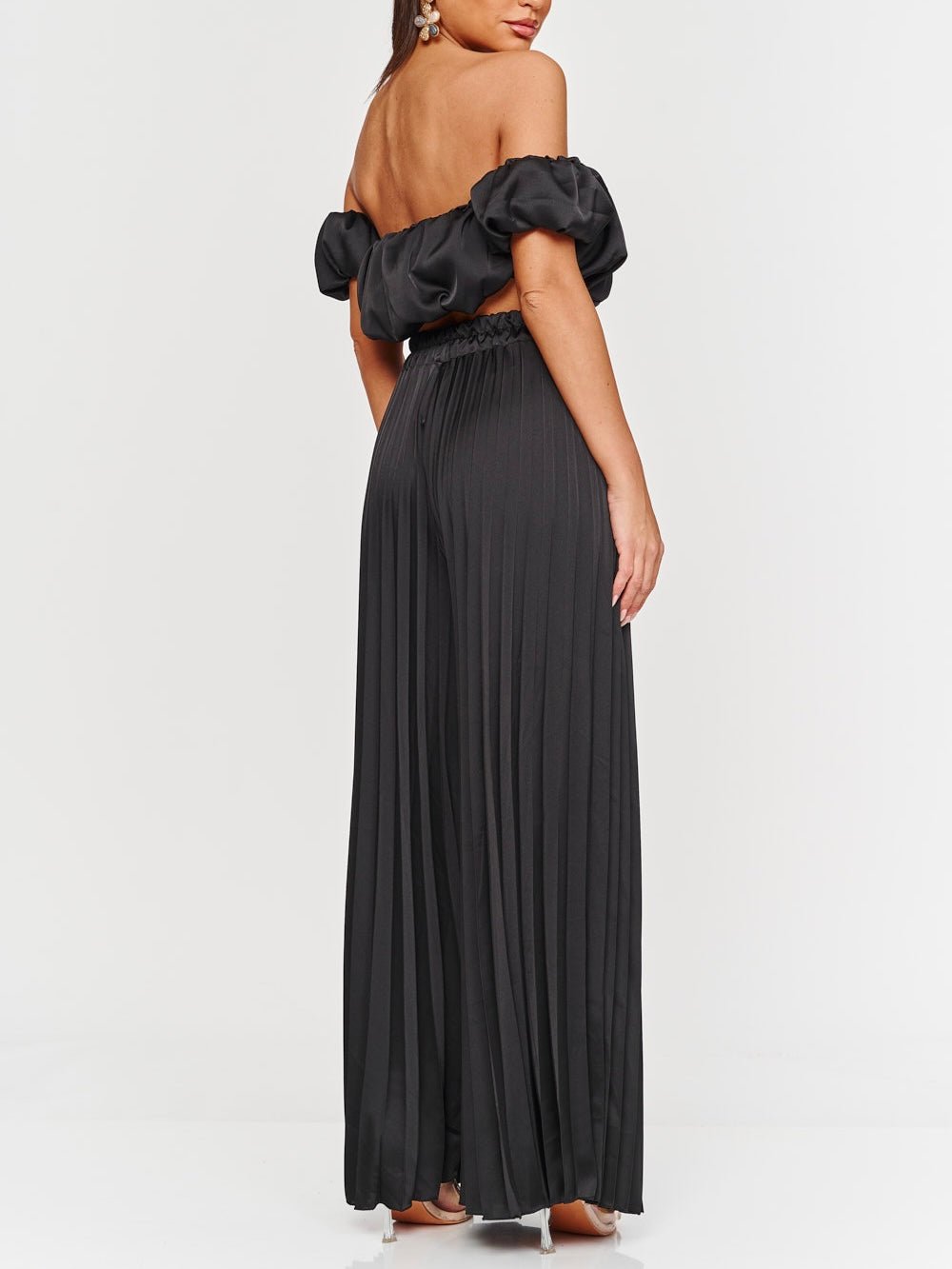 Set Plissè Black - abito donna - DivaModaMilano