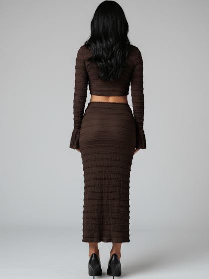 Set Push Brown - abito donna - DivaModaMilano