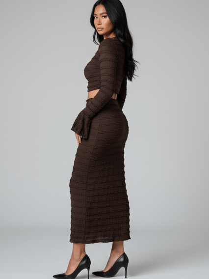 Set Push Brown - abito donna - DivaModaMilano