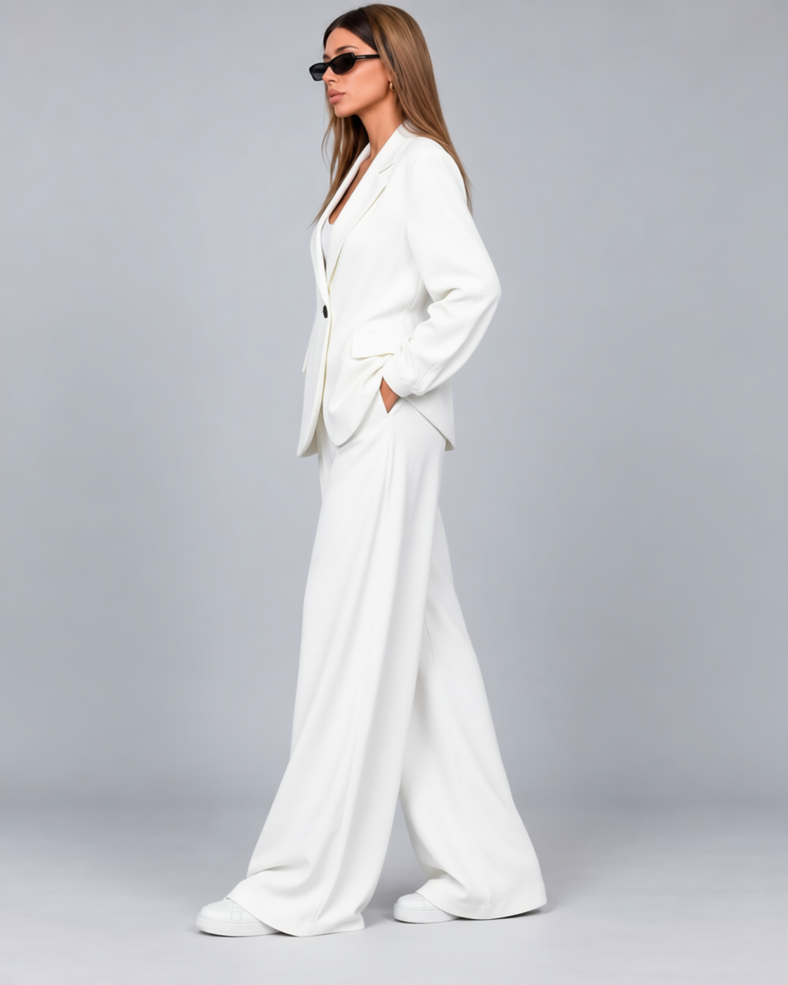 Tailleur Soft White