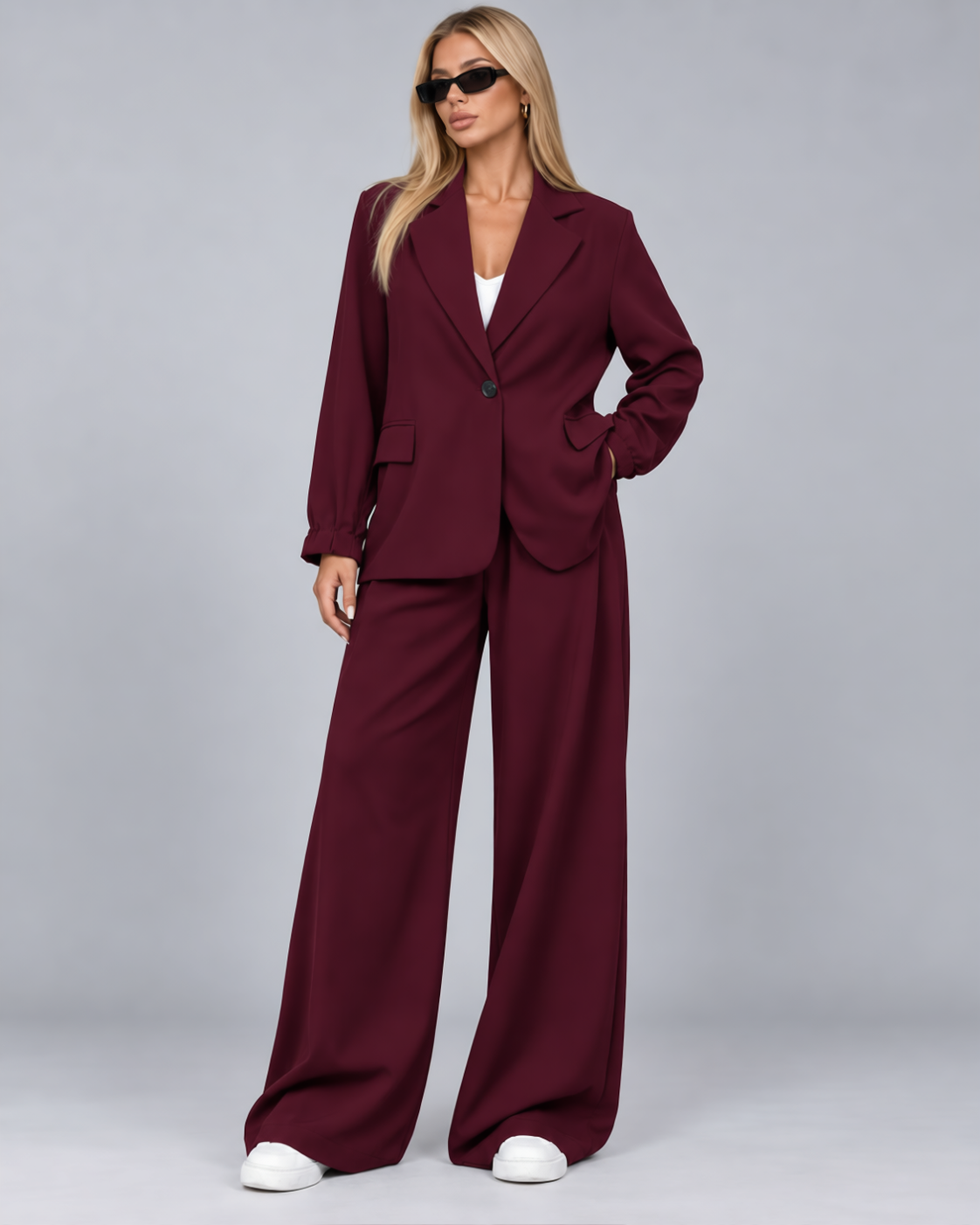 Tailleur Soft Wine