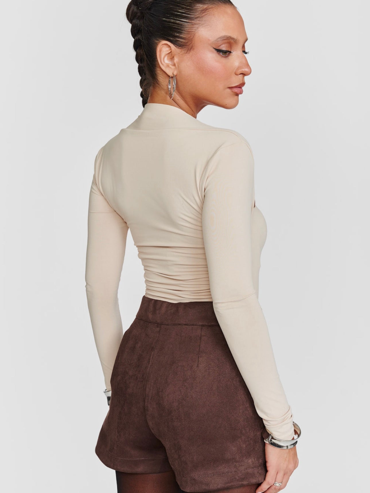 Shorts Brown - gonna donna - DivaModaMilano