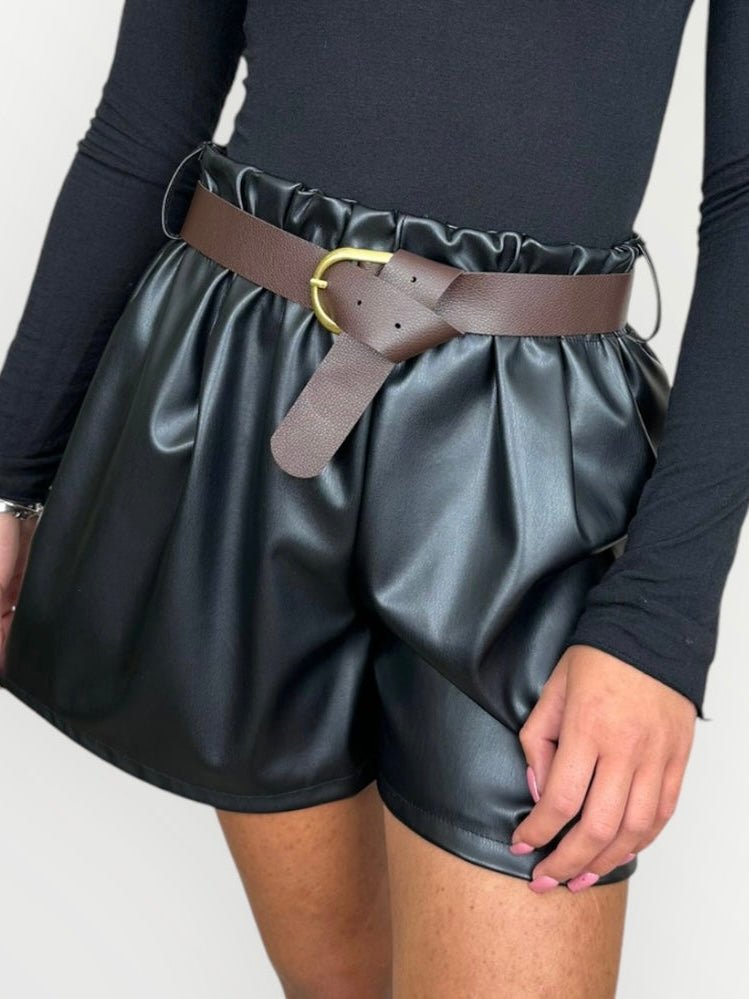 Shorts Ecopelle Anita - gonna donna - DivaModaMilano