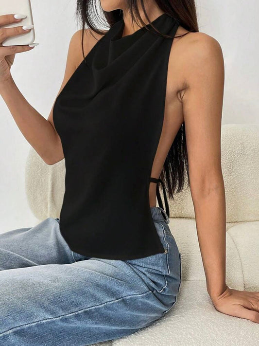 Top Volant - corpetto donna - DivaModaMilano