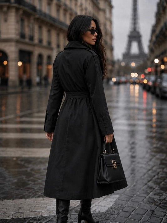 Trench Zaffiro Black