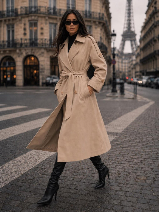 Trench Zaffiro Beige
