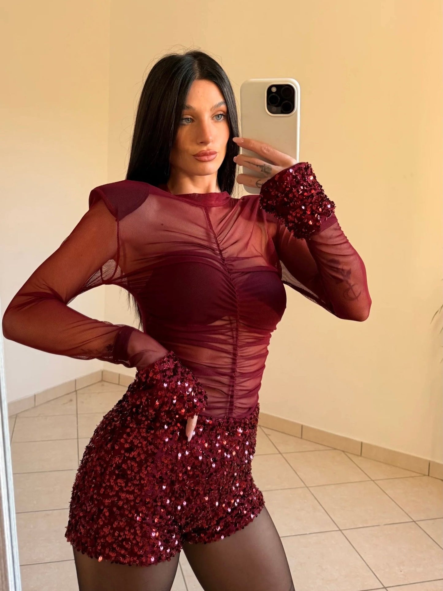 Tuta Felix Wine - abito donna - DivaModaMilano