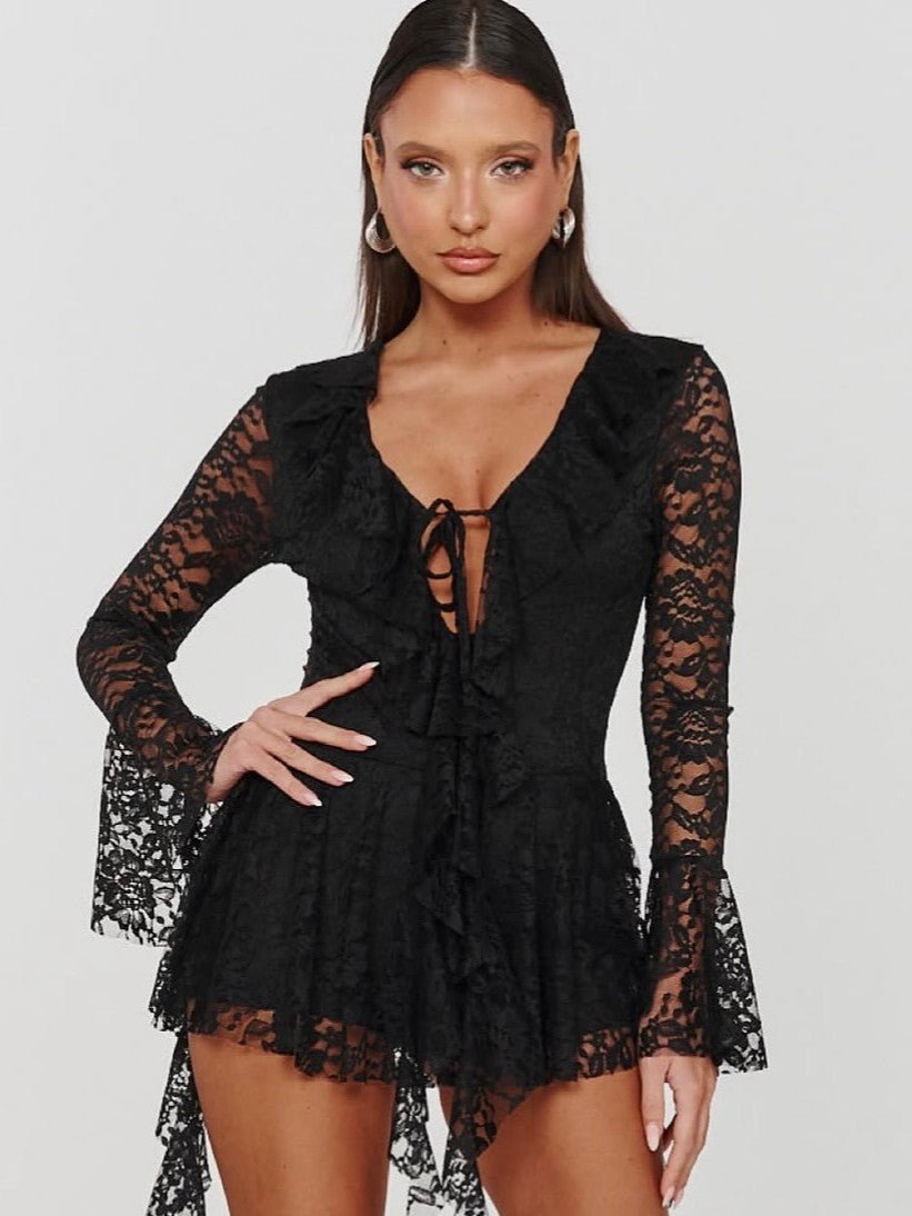 Tuta Nora Black - tuta donna - DivaModaMilano