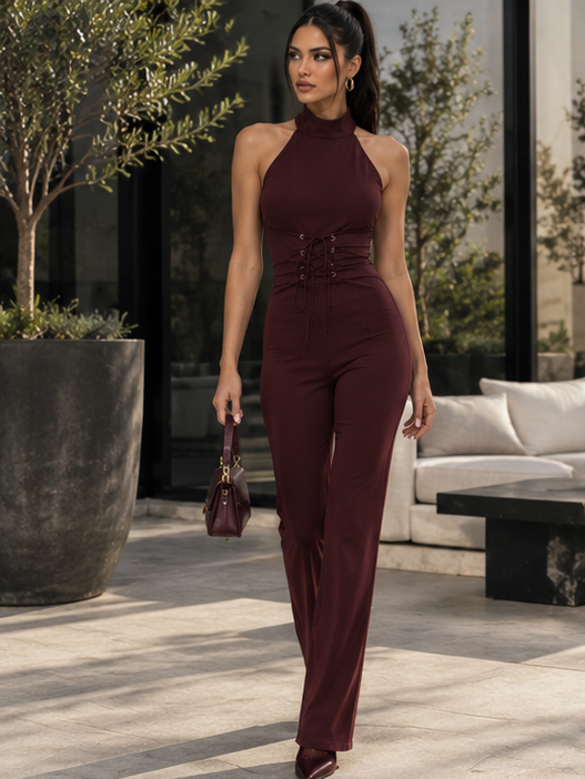 Tuta Selene Bordeaux da donna - immagine principale