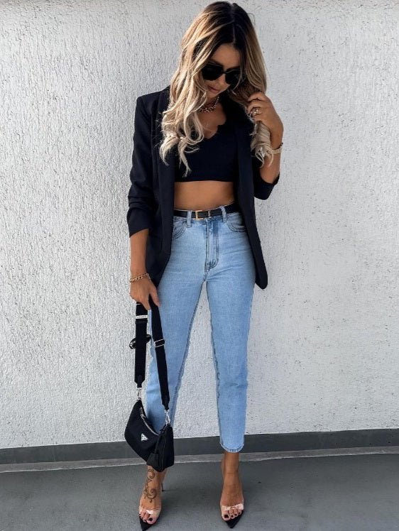 Giacca Basic Nero