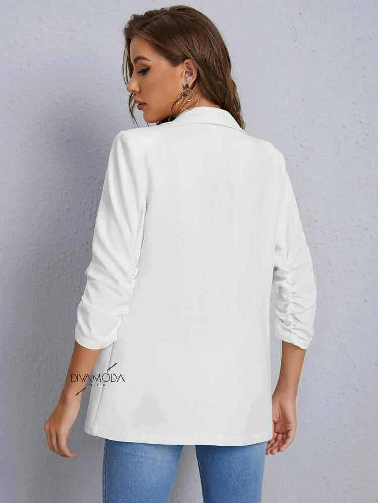 Giacca Basic Bianco