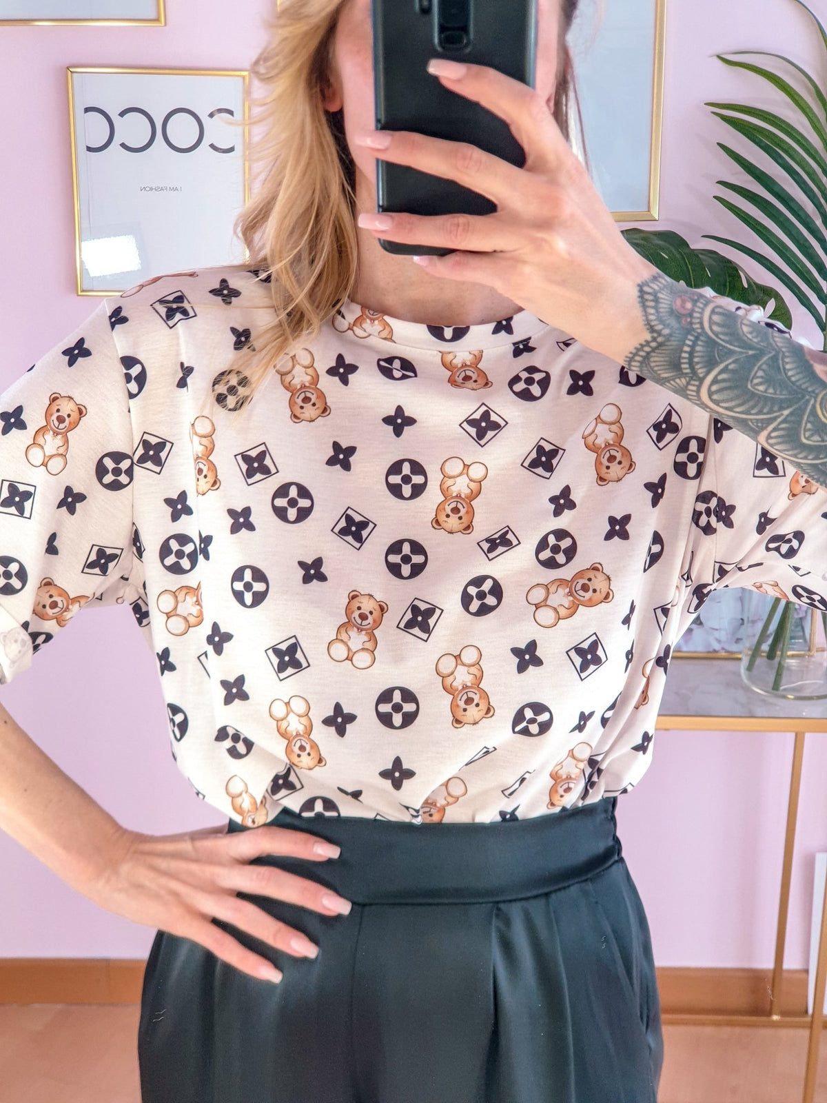 TShirt Orsacchiotti – dettaglio del design – DivaModaMilano