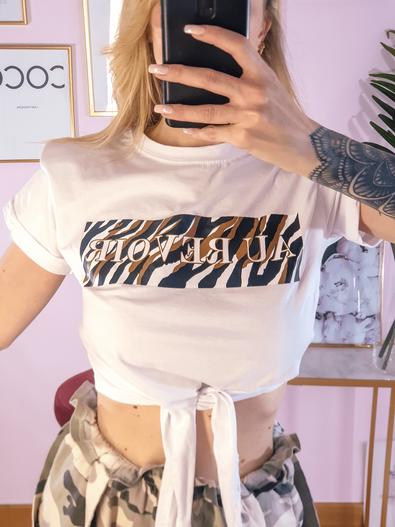 Maglia Foulard - maglietta donna - DivaModaMilano
